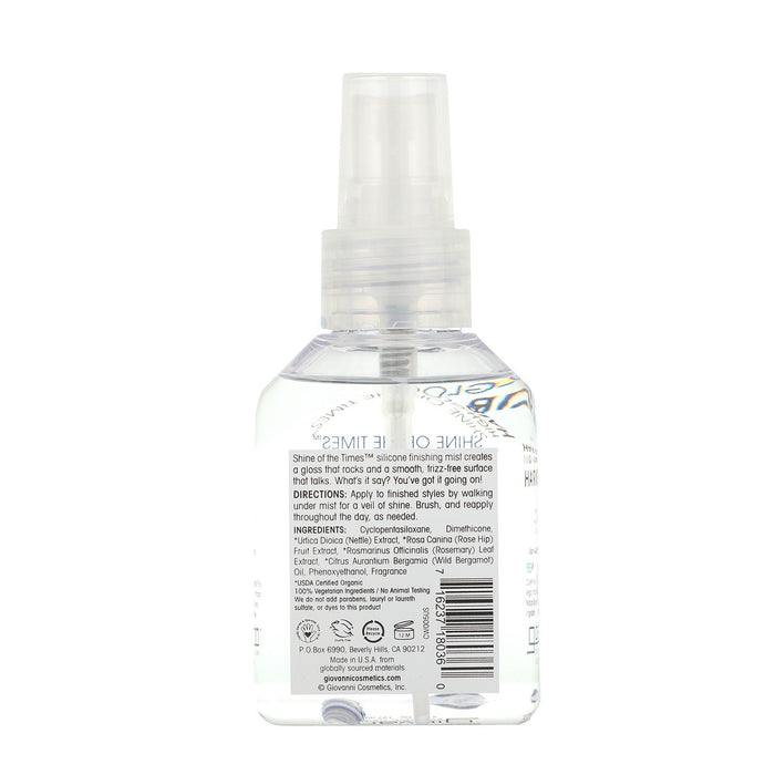 Giovanni Eco Chic Shine Of The Times High Gloss Hair Mist, 4.3 Oz.