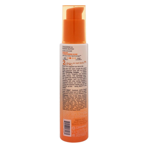 Giovanni 2Chic Volume Leave In Condition Tangerine Papaya, 4 Oz.