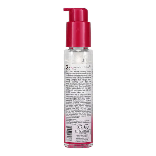 Giovanni 2Chic Ultra Luxurious Super Potion Silkening Hair Serum Cherry Blossom & Rose Petals, 2.75 Oz.