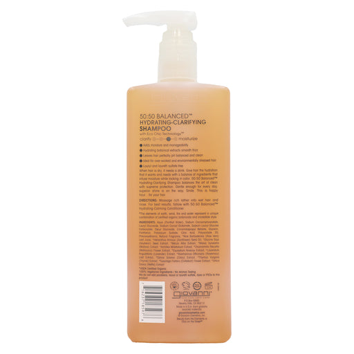 Giovanni 5050 Balanced Hydrating Clarifying Shampoo, 24 Oz