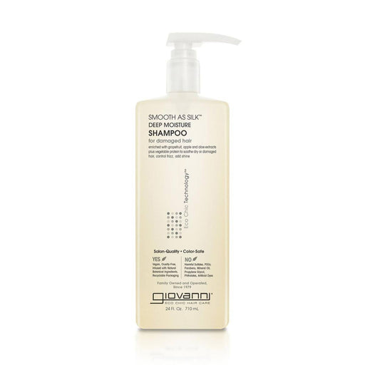 Giovanni Smooth As Silk Deep Moisture Shampoo, 24 Oz