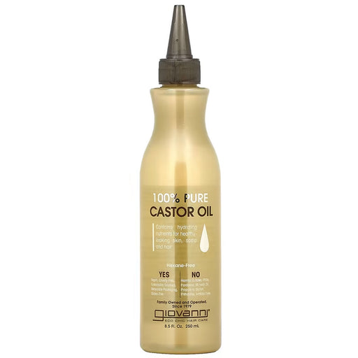 Giovanni Castor Oil 100% Pure, 8.5 Oz.