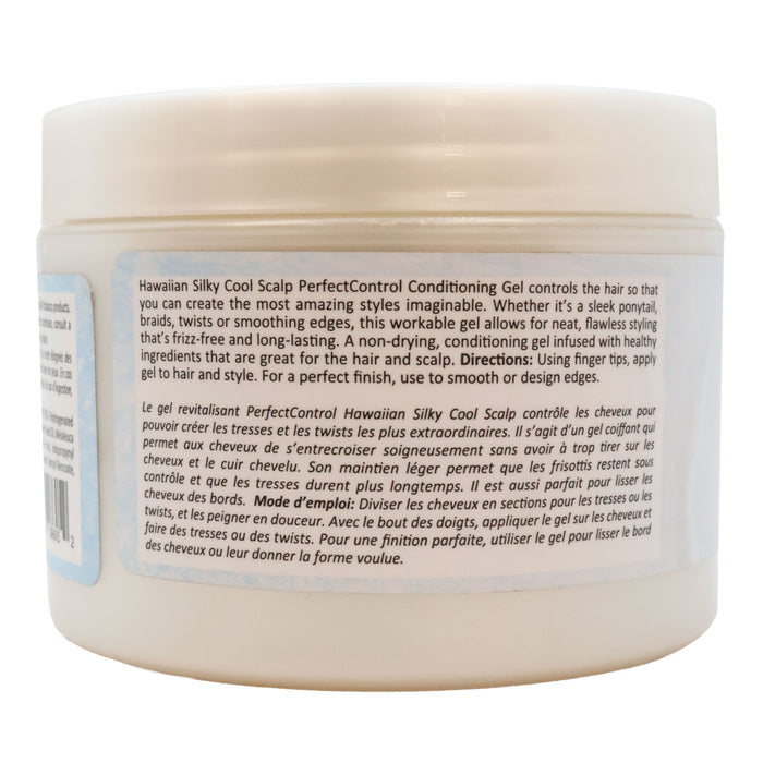 Hawaiian Silky Cool Scalp Perfect Control Conditioning Hair Gel 8 Oz.
