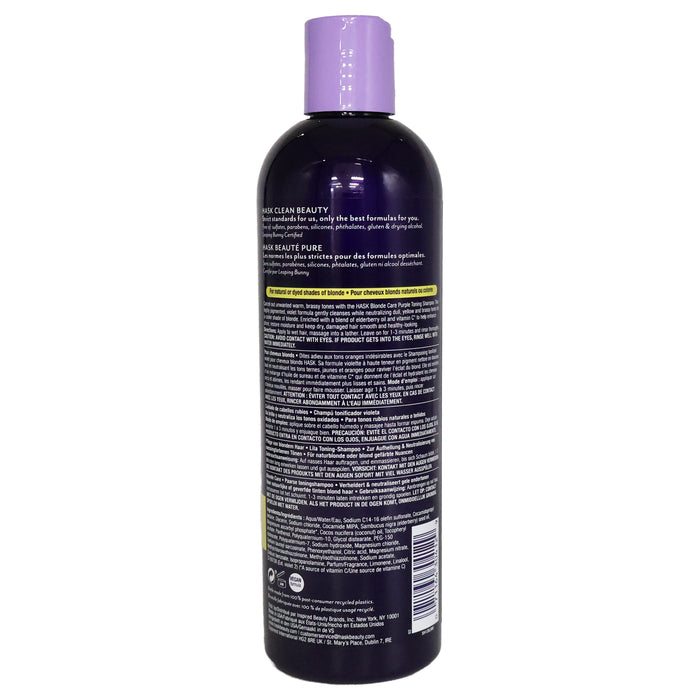 Hask Blonde Care Purple Shampoo, 12 Oz.