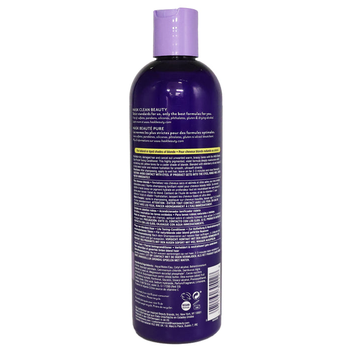 Hask Blonde Care Purple Conditioner, 12 Oz.