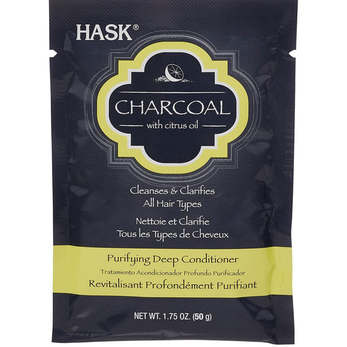 Hask Charcoal With Citrus Oil Purifying Deep Conditioner Packet 1.75 Oz.