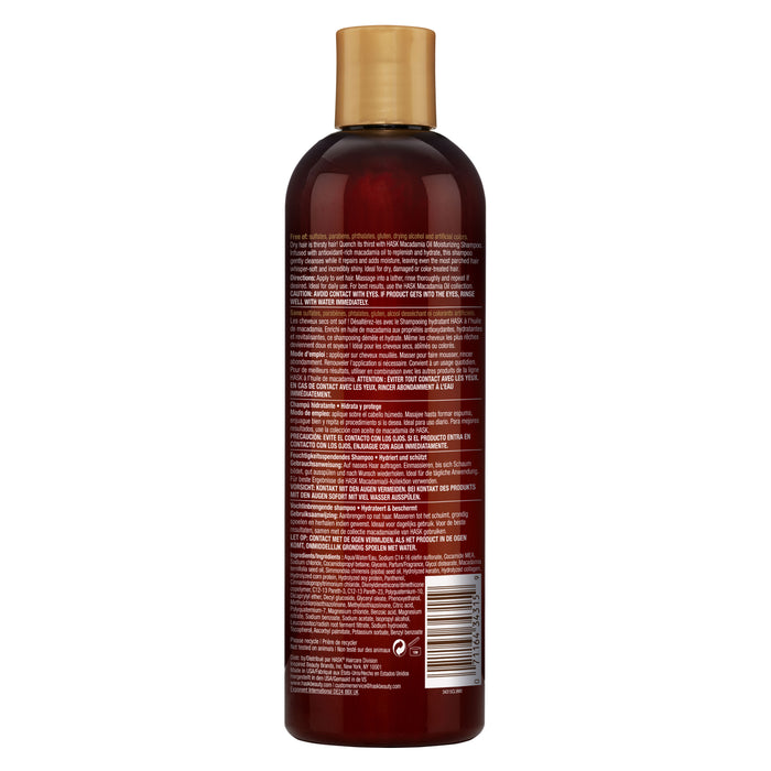 Hask Macadamia Oil Moisturizing Shampoo 12 Oz.