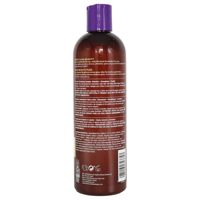 Hask Biotin Boost Thickening Shampoo, 12 Oz.