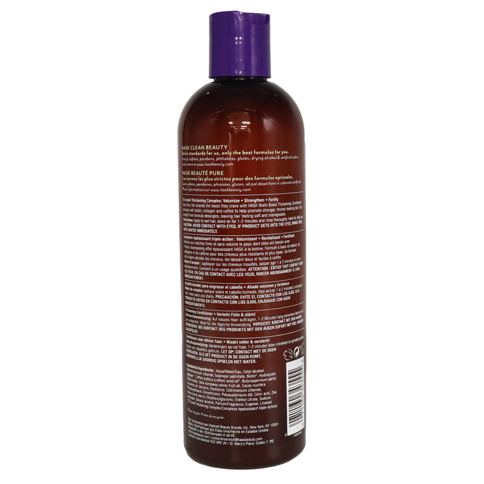 Hask Biotin Boost Thickening Conditioner, 12 Oz.