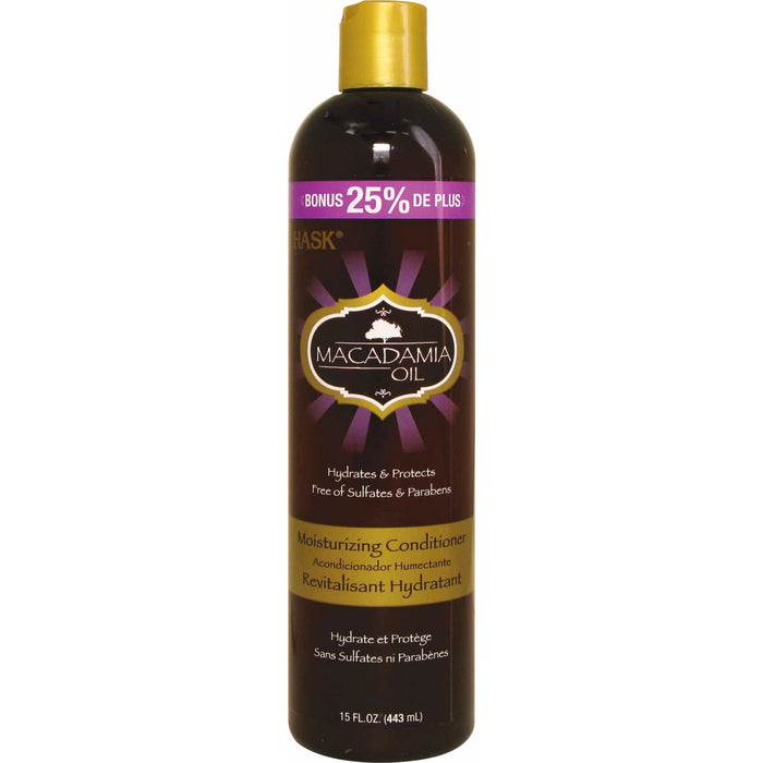 Hask Macadamia Oil Moisturizing Conditioner 15 Oz