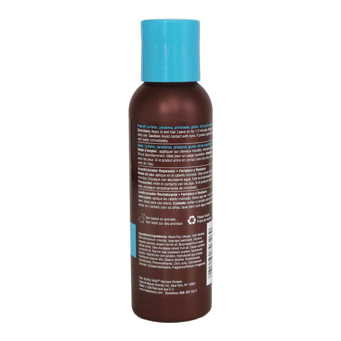 Hask Argan Oil Repairing Conditioner, 3.3 Oz.