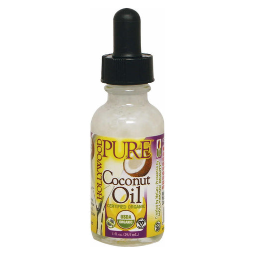 Hollywood Beauty Pure Organic Coconut Oil 1 Oz