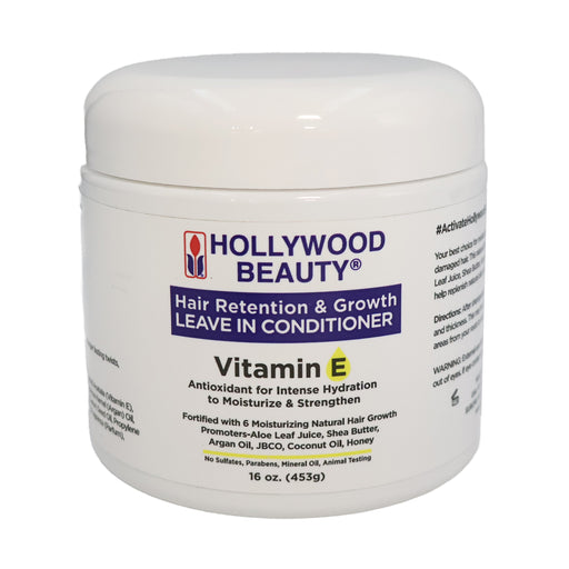 Hollywood Oil Hair Retention And Growth Leave-In Conditioner, 16 Oz.