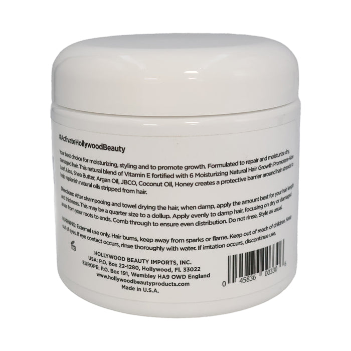 Hollywood Oil Hair Retention And Growth Leave-In Conditioner, 16 Oz.