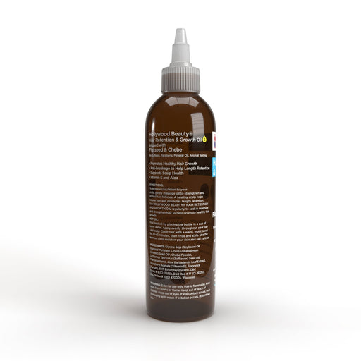 Hollywood Flaxseed and Chebe Growth Hair Oil, 4 Oz.