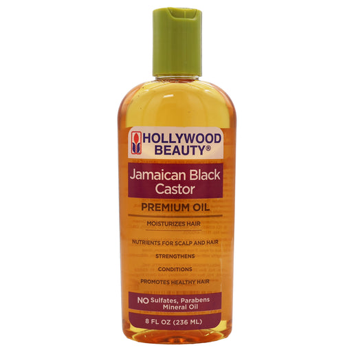 Hollywood Beauty Jamaican Black Castor Oil, 8 Oz.