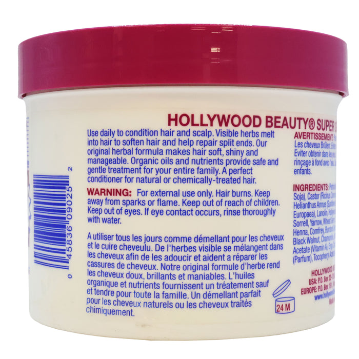 Hollywood Beauty Super Gro Hair and Scalp Conditioner Maximum strength 25 Oz.