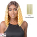 Synthetic Hd Lace Crimped Hair 2,Platinum blonde
