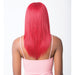 Brazilian Human Hair Swiss Lace Front Wig Alessia,Deep Red