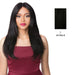 100% Brazilian Human Hair Swiss Lace Front Wig S Lace Alphina,Black