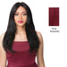 100% Brazilian Human Hair Swiss Lace Front Wig S Lace Alphina,Burgundy