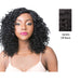 Brazilian Human Hair Swiss Lace Front Wig Jamica,Off black