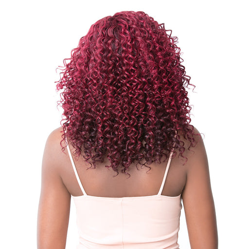 Brazilian Human Hair Swiss Lace Front Wig Jamica,P99J/425/BG