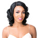 100% Brazilian Human Hair Swiss Lace Front Wig S Lace Lili,Black
