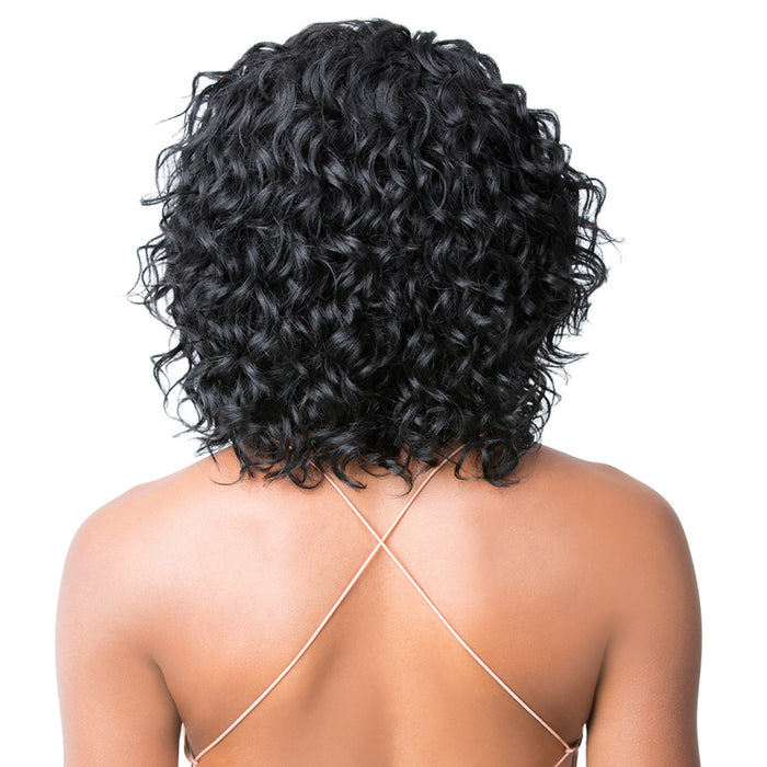 100% Brazilian Wig Swiss Human Hair Lace Front Wig S Lace Sonya,Black