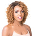 100% Brazilian Wig Swiss Human Hair Lace Front Wig S Lace Sonya,Dark brown roots with light auburn