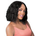 100% Brazilian Human Hair Swiss Lace Front Wig S Lace Tiana,Off black