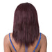 Human Hair Salon Remi Swiss Lace Front Wig S Lace Wet N Wavy Jerry,Dark wine