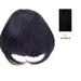 100% Remi Human Hair Top Wig, Comfort For Life Remi Top Bang,Black