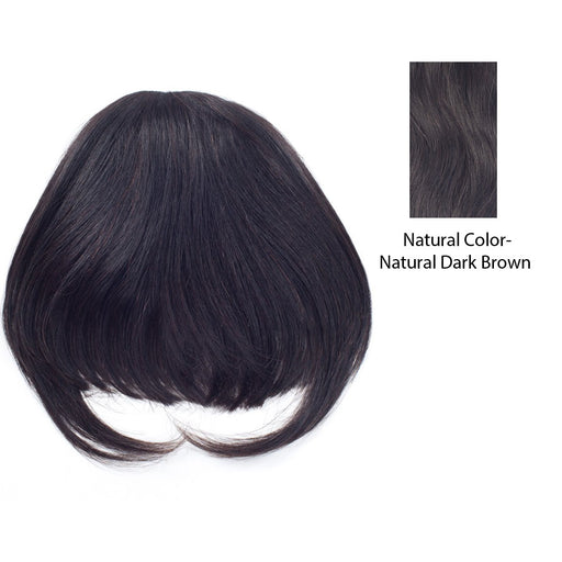 100% Remi Human Hair Top Wig, Comfort For Life Remi Top Bang,Natural color