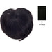 Remi Top Piece Crown Bang Remy Human Hair,Black