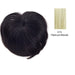 Remi Top Piece Crown Bang Remy Human Hair,Platinum blonde