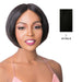 100% Brazilian Human Hair Swiss Lace Front Wig,Black
