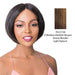 100% Brazilian Human Hair Swiss Lace Front Wig,Streaked blend of medium brown, strawberry blonde, and light auburn