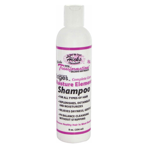 Hicks Edges Moisture Elements Shampoo 8 Oz.
