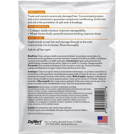 Hi Pro Pac Extremely Damaged Hair Repair Intense Protein Treatment 1.75 Oz.