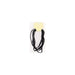 Headwrap Elastic Holder Wide Metal Free Sw1160K, Pack of 6EA