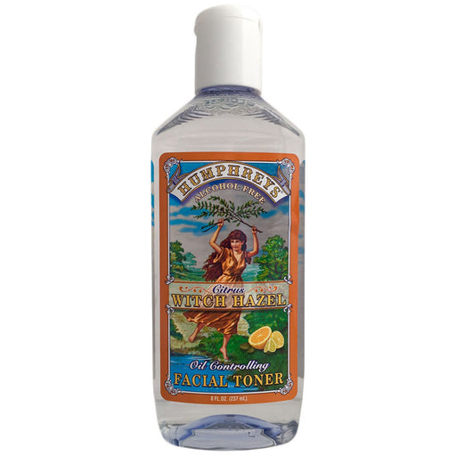 Humphreys Citrus Witch Hazel Facial Toner 8 Oz.