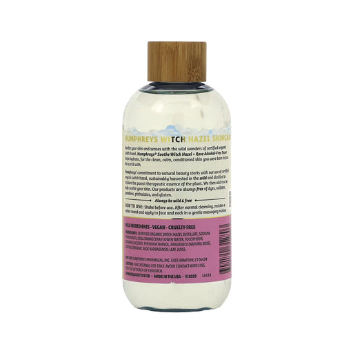 Humphreys Soothe Witch Hazel with Rose Alcohol-Free Toner - 8 fl oz