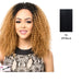 Synthetic Half Wig Asta,Off black