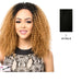 Synthetic Half Wig Asta,Black