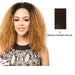 Synthetic Half Wig Asta,Dark brown