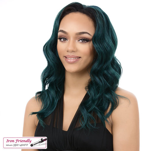 Synthetic Half Wig Aw Dallas Girl,OP EMERALD