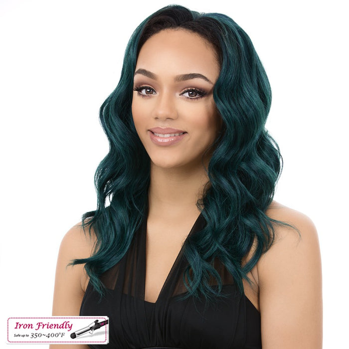 Synthetic Half Wig Aw Dallas Girl,OP EMERALD