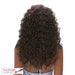 Synthetic Hair Half Wig Aw La Glam,Highlight mix off black/light auburn