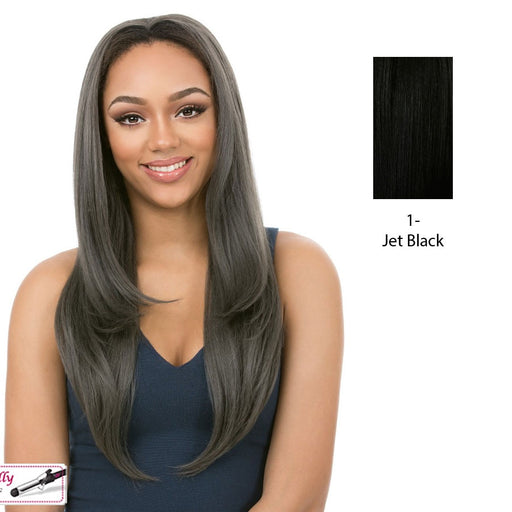 Synthetic Hair Half Wig Aw London Girl,Black